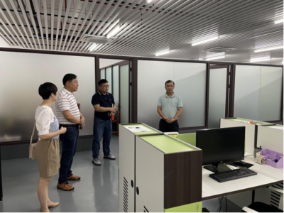 廣西大學團委書記謝能重一行蒞臨科技園考察指導，聚焦科技企業(yè)孵化器運營與管理